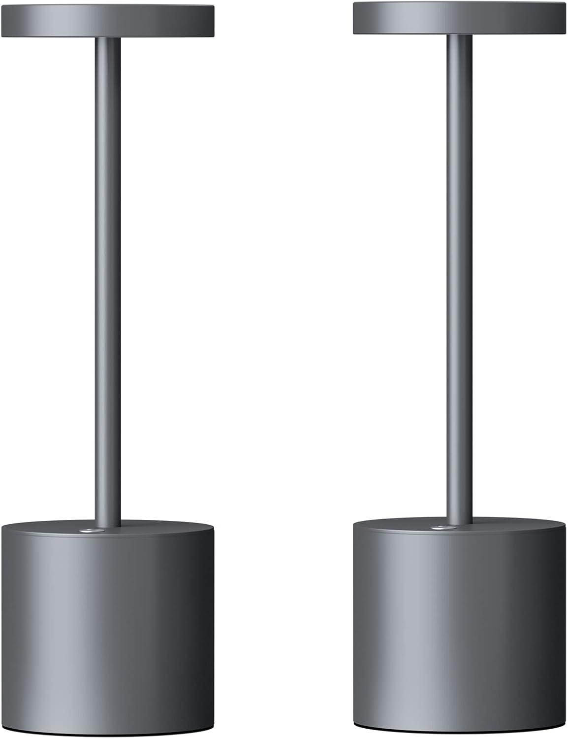 SAKRINGT 2 Pack Cordless Table Lamp Rechargeable,5000mAh Battery Operated Portable LED Table Light,Dimming Desk Lamp for Patio/Restaurant/Outdoor