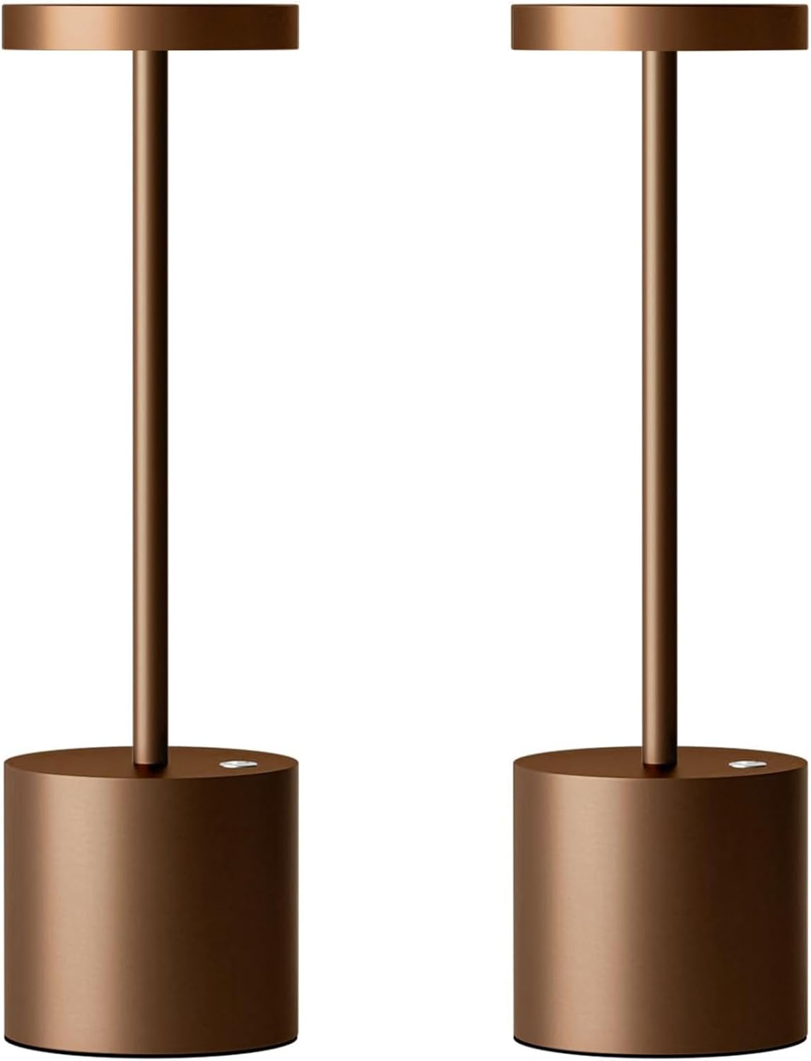 SAKRINGT 2 Pack Cordless Table Lamp Rechargeable,5000mAh Battery Operated Portable LED Table Light,Dimming Desk Lamp for Patio/Restaurant/Outdoor