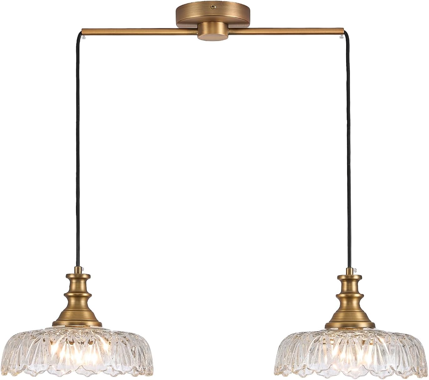 HDDFL Vintage Pendant Lights Fixture Modern Pendant Lighting Fixtures Hanging Lamp for Kitchen Island Bedroom Living Room Hallway