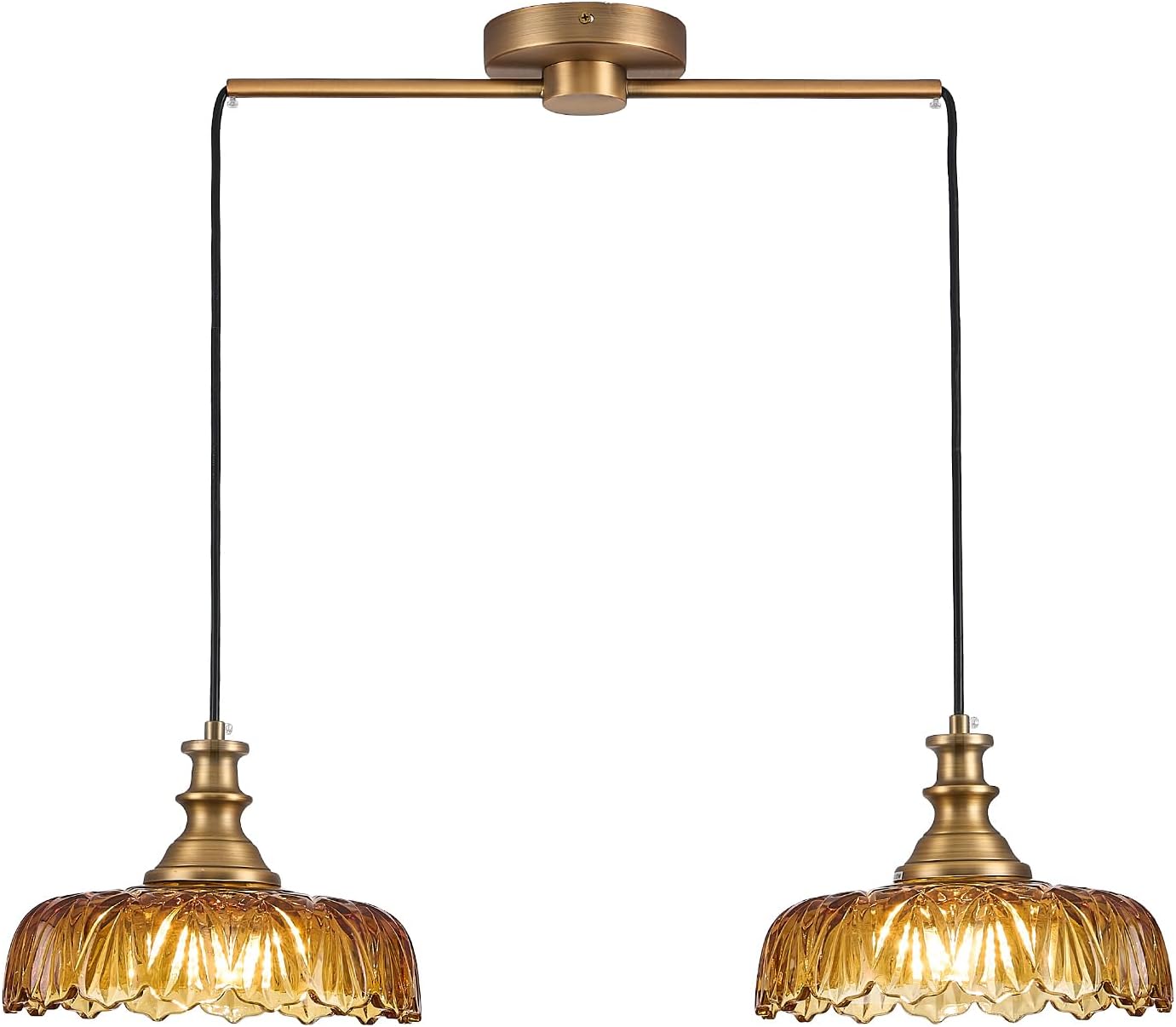 HDDFL Vintage Pendant Lights Fixture Modern Pendant Lighting Fixtures Hanging Lamp for Kitchen Island Bedroom Living Room Hallway