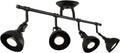 Kira Home Broadway 30" Industrial 4-Light Directional Track Lighting, Vintage Wall/Ceiling Light + Adjustable Heads, Oil Rubbed Bronze Finish