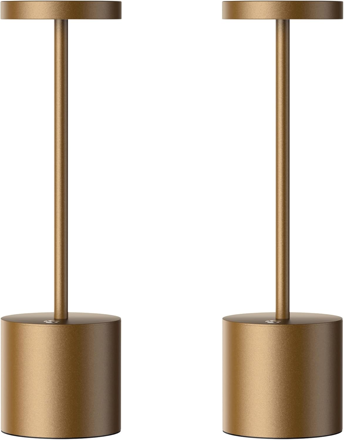 SAKRINGT 2 Pack Cordless Table Lamp Rechargeable,5000mAh Battery Operated Portable LED Table Light,Dimming Desk Lamp for Patio/Restaurant/Outdoor