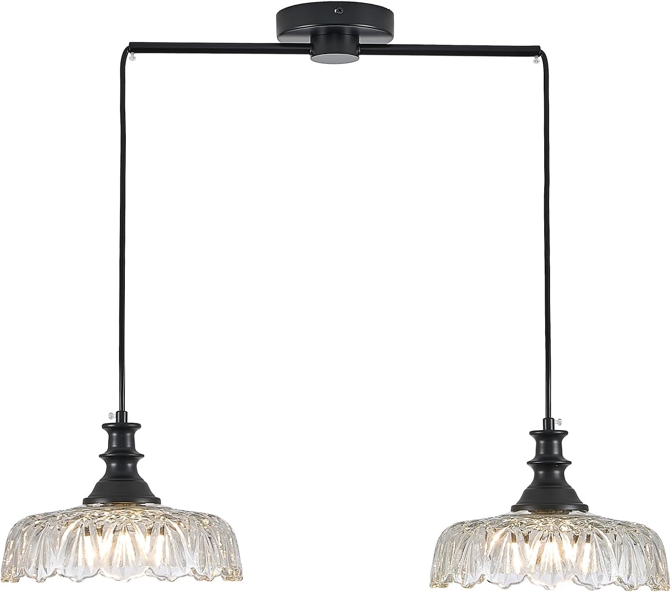 HDDFL Vintage Pendant Lights Fixture Modern Pendant Lighting Fixtures Hanging Lamp for Kitchen Island Bedroom Living Room Hallway